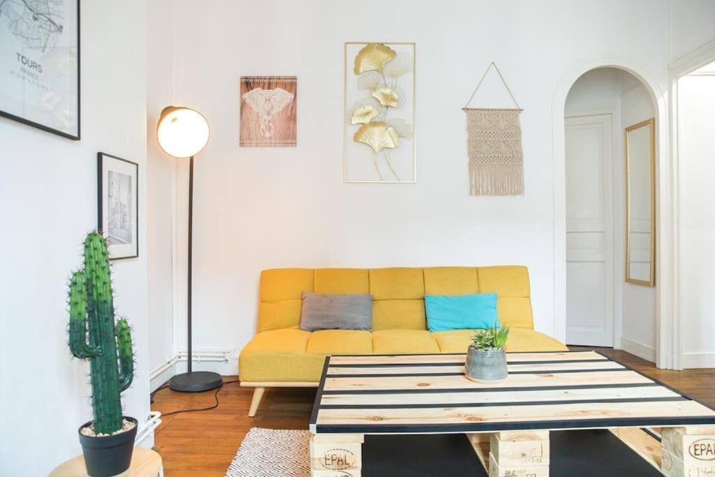 Appartement T2 Au Calme Cosy - Quartier Prebendes Tours Exterior photo